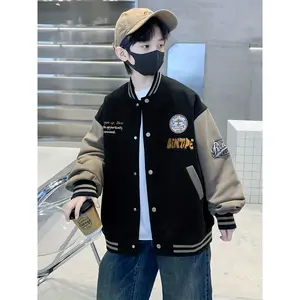 NewBoys' Jacket Spring/Autumn Style 2025 New Arrival Stylish  Jacket for Middle and Older Boys