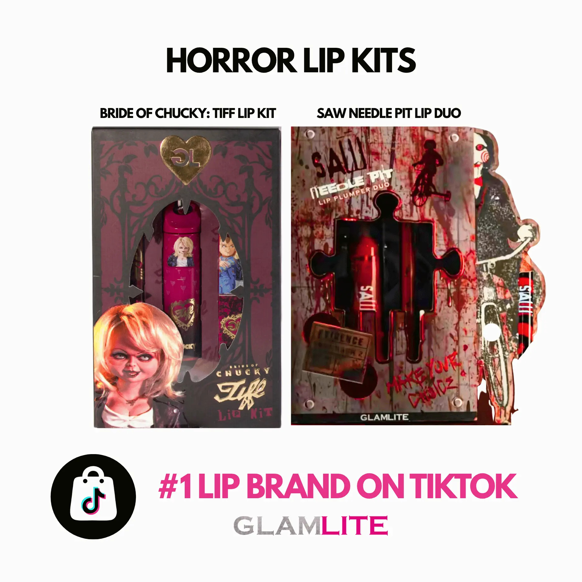 Glamlite Horror Lip Kits Glamlite Horror Lip Kits