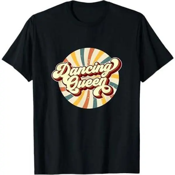 Dancing Queen Roller Disco Outfit 70s Costume For Women T-Shirt