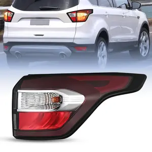 Nilight Taillight Assembly Compatible with 2017 2018 2019 Ford Escape Kuga Outer Rear Lamp Replacement OE Style LED and halogen bulbs Passenger Side
