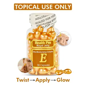 Royal Jelly & Vitamin E Skin Oil 90 Capsule Gel