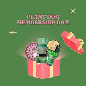 Plant Dog Health and Wellness Box- Treats, Toys, Supplements and more