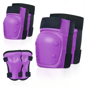 Universal Sports Protective Gear Set - Knee & Elbow Pads for Skating, Skateboard, Balance Bike - Adults & Kids, Adjustable & Breathable
