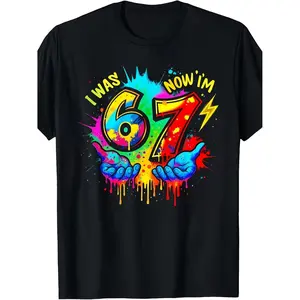 Sixth and Seventh Grade Meme T-Shirt for Boys and Girls Perfect Age Six to Seven Years Old Casual Round Neck Short Sleeve Top Kid Friendly Outfit