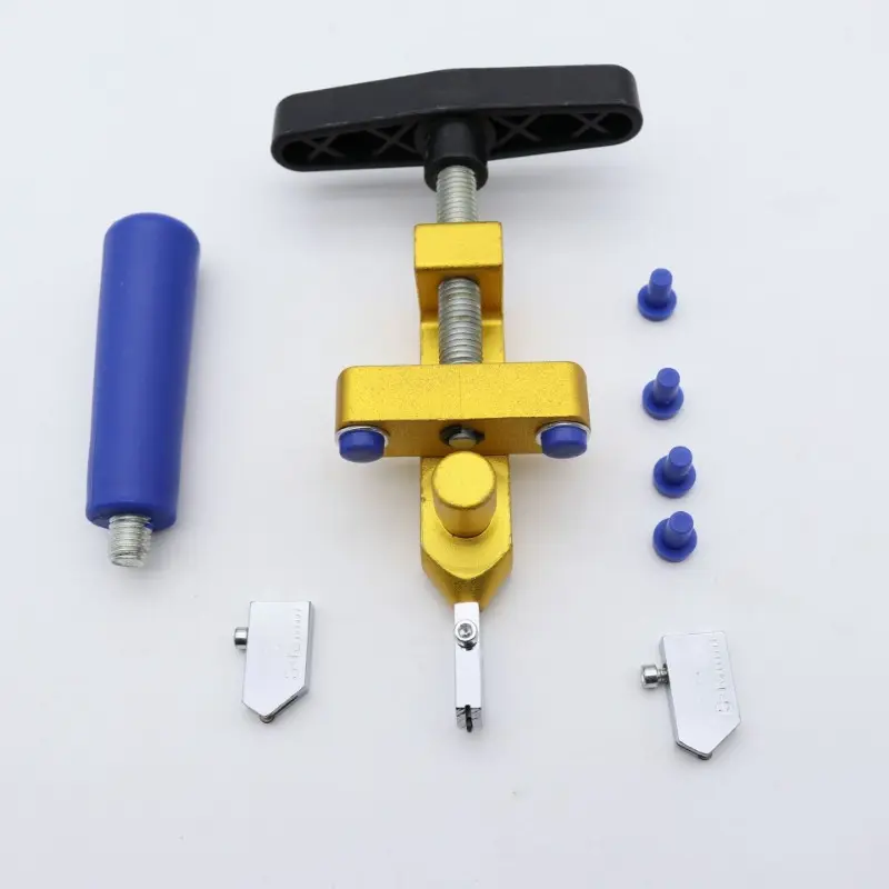 New Upgraded Handheld Glass Tile Cutter Set with Large Roller, Convenient Design, Precise Cutting for Smooth Cuts, Ceramic Tile Opener & Divider (1 Set), Glass Cutters Tools, Manual Tile Cutter