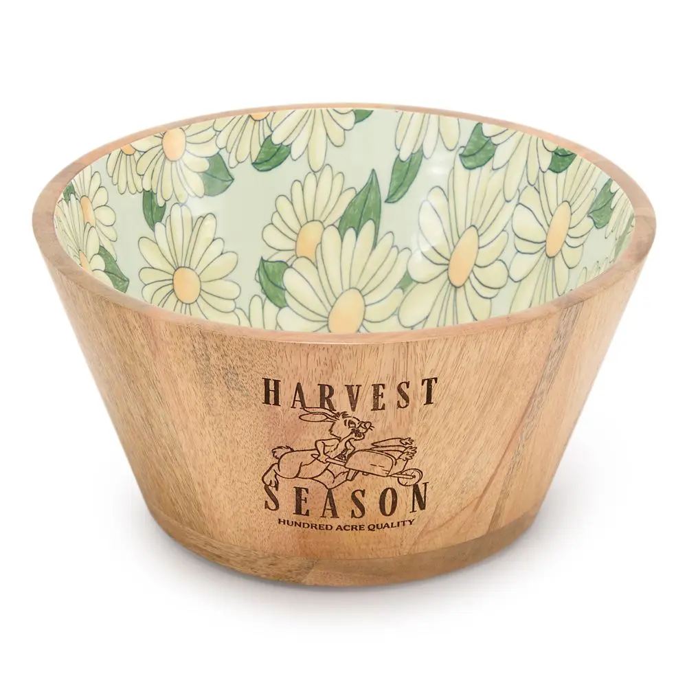 Disney Store Winnie the Pooh Wooden Salad Bowl