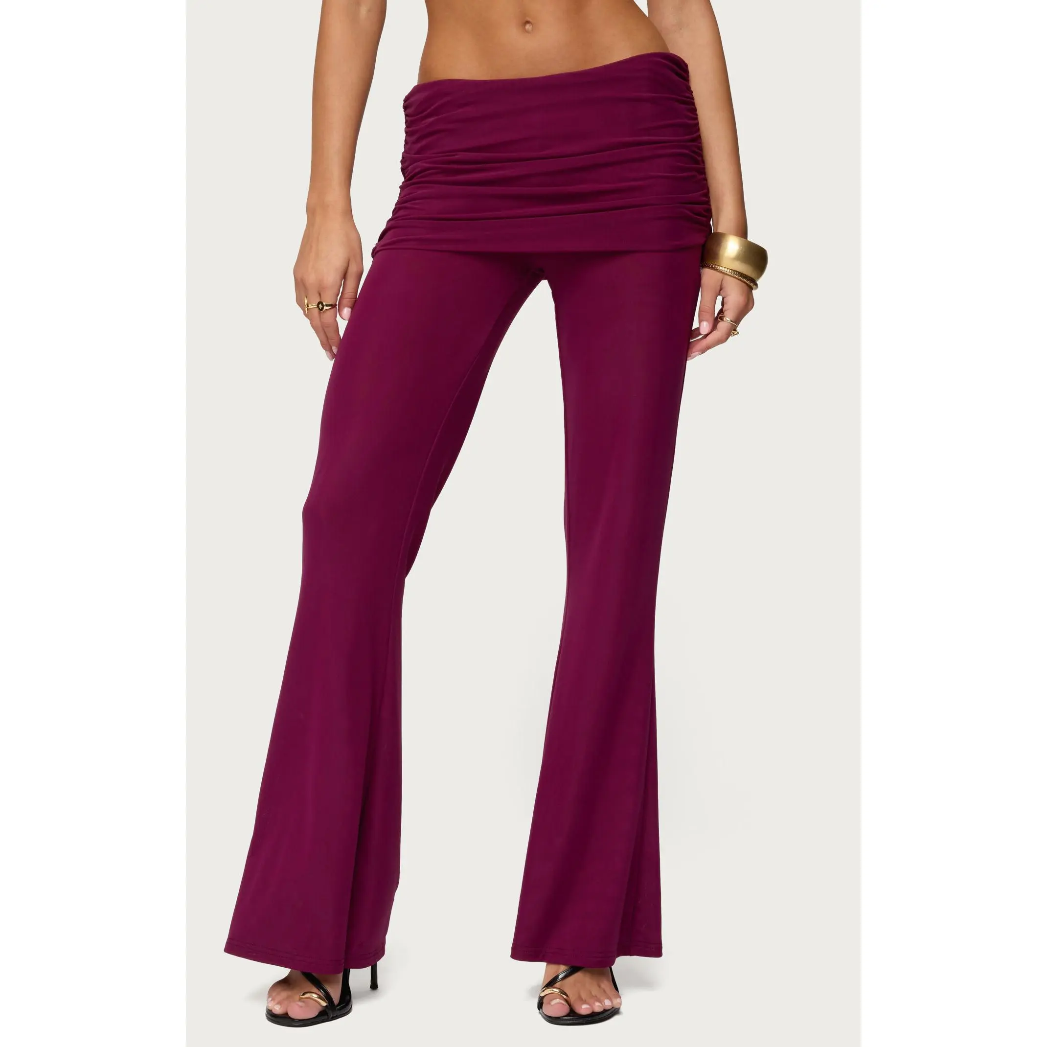 Edikted Women's Halli Fold Over Mini Skirt Pants Edikted Women's Halli Fold Over Mini Skirt Pants