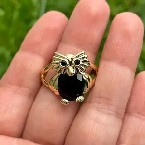 Gold plated ring size 10