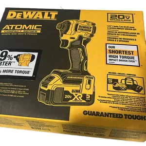 Juego de destornillador de impacto de 3 velocidades 1/4 atomic