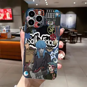 Thanksgiving Sally Character for Iphone Models 11 Through 17, Including Pro And Max Versions, Featuring a Black TPU Protective Case That Is Shockproof And Includes a Lens., Gorillaz Case, Gorillaz Ph, Sally Face, Phone Case Animal Colorful