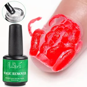 AWStorG 15ml Magic Remover Gel Polish Remover For Nails Gel Nail Glue Remover Quick Remove Gel Soak Off UV Cleaner Function Polish Semi Permanent Varnish Nail Art Removal Manicure