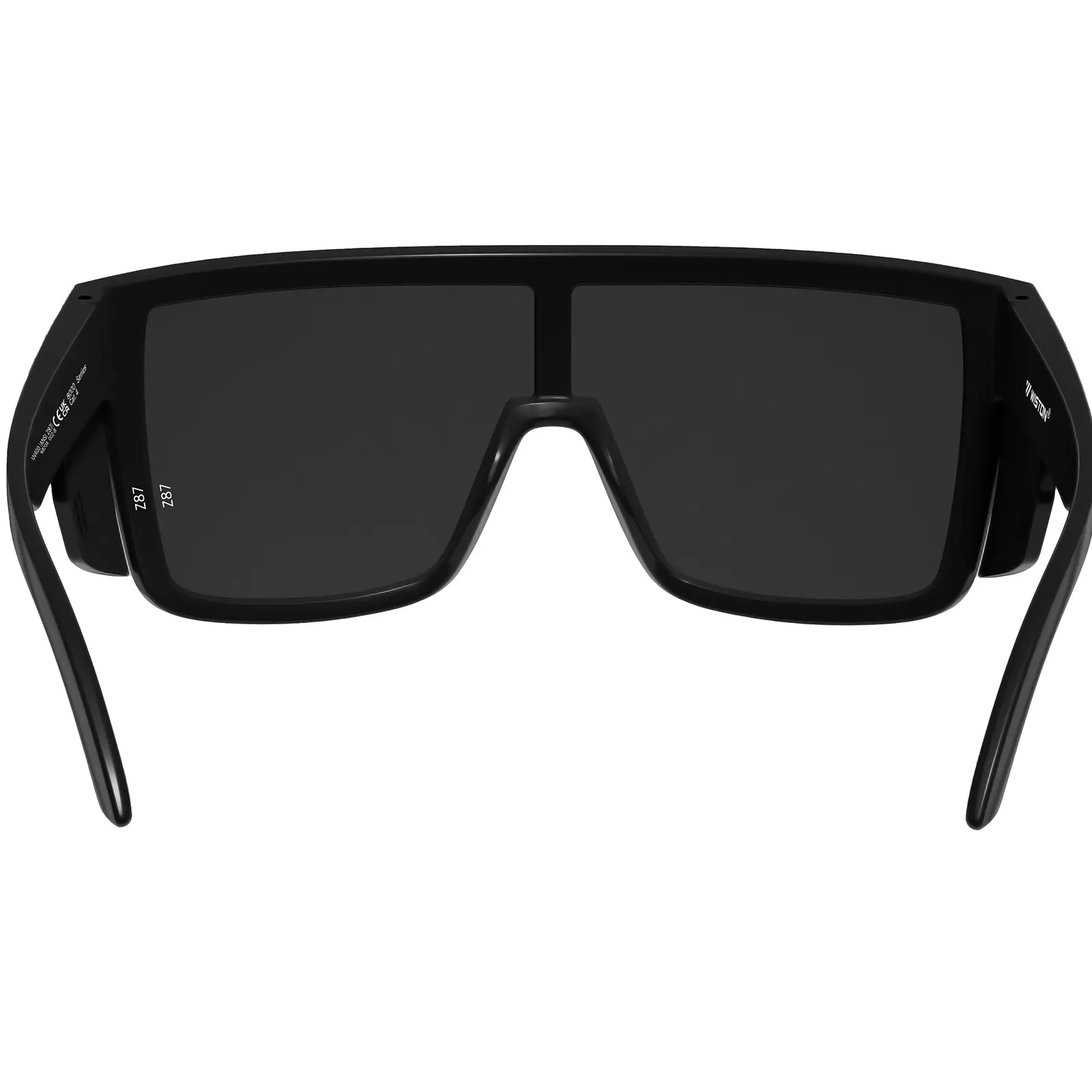 WISTON XL Z87 Full Rim Rectangular Sunglasses for Wide-Headed