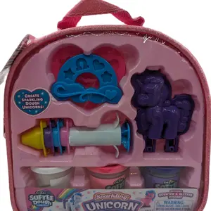 Cra Z Art Sparkling Unicorn Backpack with glitter dough new with tags