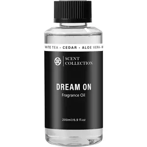 Luxury Hotel Scent Dream On 200ml Diffuser Oil Waterless Aromatherapy for Cold Air & Car Diffusers – Long Lasting Refill for Large Room & Home - Signature White Tea (200ml/6.76Fl oz)