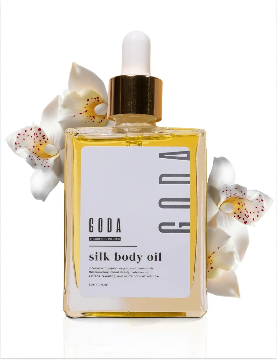 ODA Silk Body Oil -1.79L oz Lightweight ScentedFormula with Vanilla Lavender & Cacao Notes forFirmer Smoother Skin All Day Long