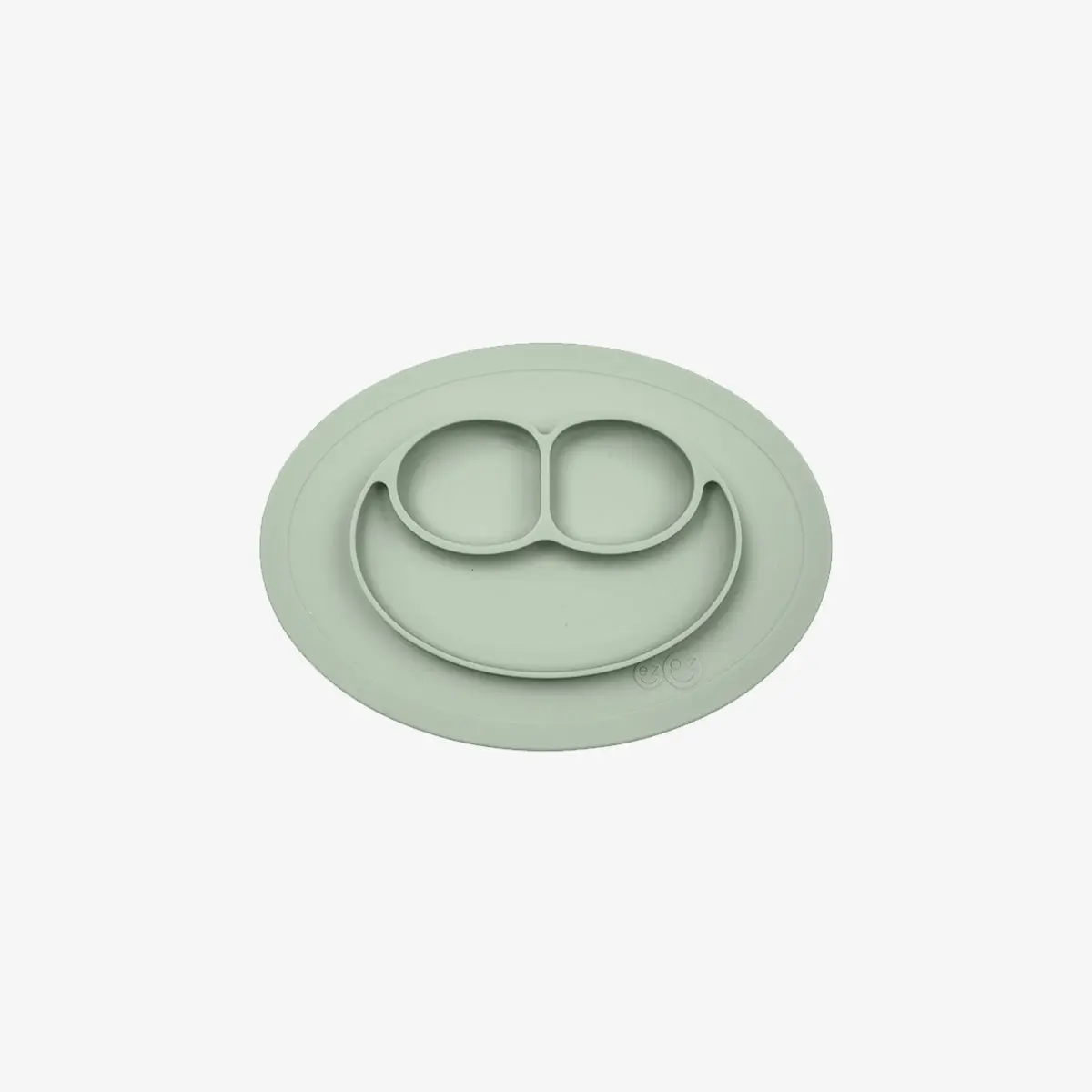 ezpz Mini Mat - All in One Placemat and Plate That Suctions to Table