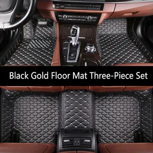 For 2017-2024 Land Rover Range Rover Velar (Imported) -1 Resting Pedal Center Width: 8cm -2 Resting Pedal Center Width: 11cm Full Coverage Car Floor Mats Easy-Clean Floor Mats Car Interior Floor Mats Car Pedal Mats
