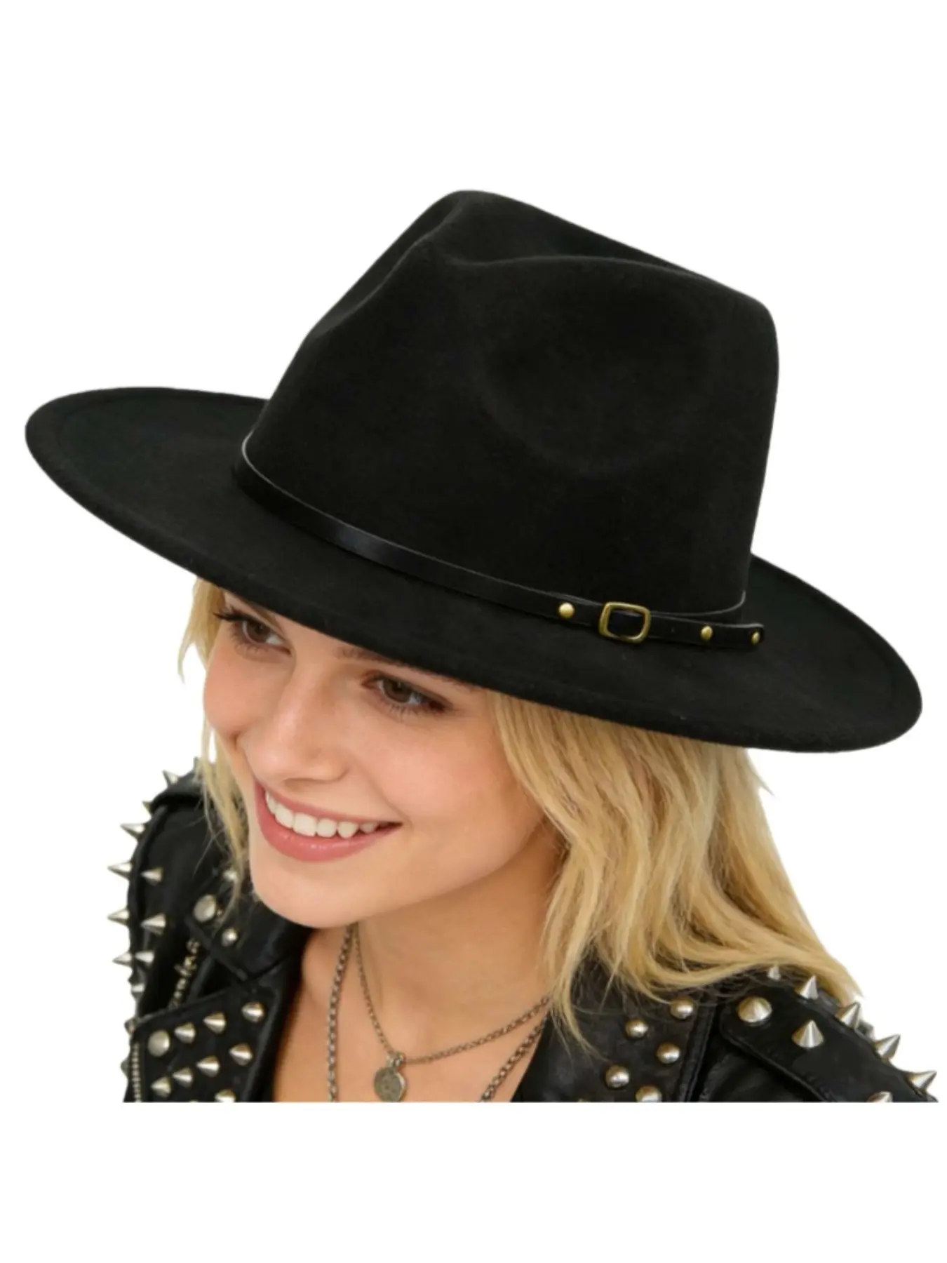 2026 New Trendy Solid Plain Fedora Hat for Men & Women 