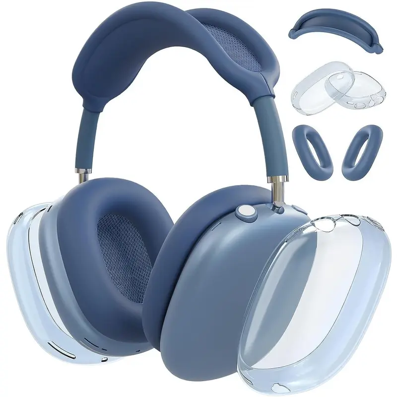 apple airpods max (lightning) a2096 – blue - TikTok Shop