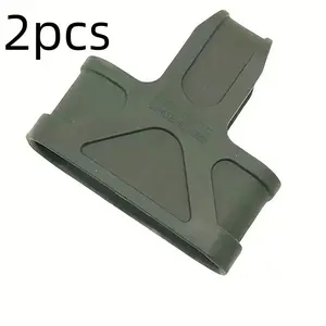 2-Pack 5.56mm Silicone Mag Rings, Fast Magazine Loader for Airsoft M4/m16 Magazines, Quick Reload Tool for Airsoft Enthusiasts