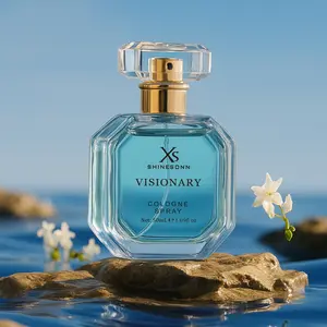 SHINESONN Visionary Men's Cologne Spray. Top notes are white magnolia, lemon and orange; middle notes are bergamot, lavender and rosemary; base notes are jasmine, sandalwood and mint. 50mL (1.69 fl. oz). Sweet floral perfume, release your charming breath
