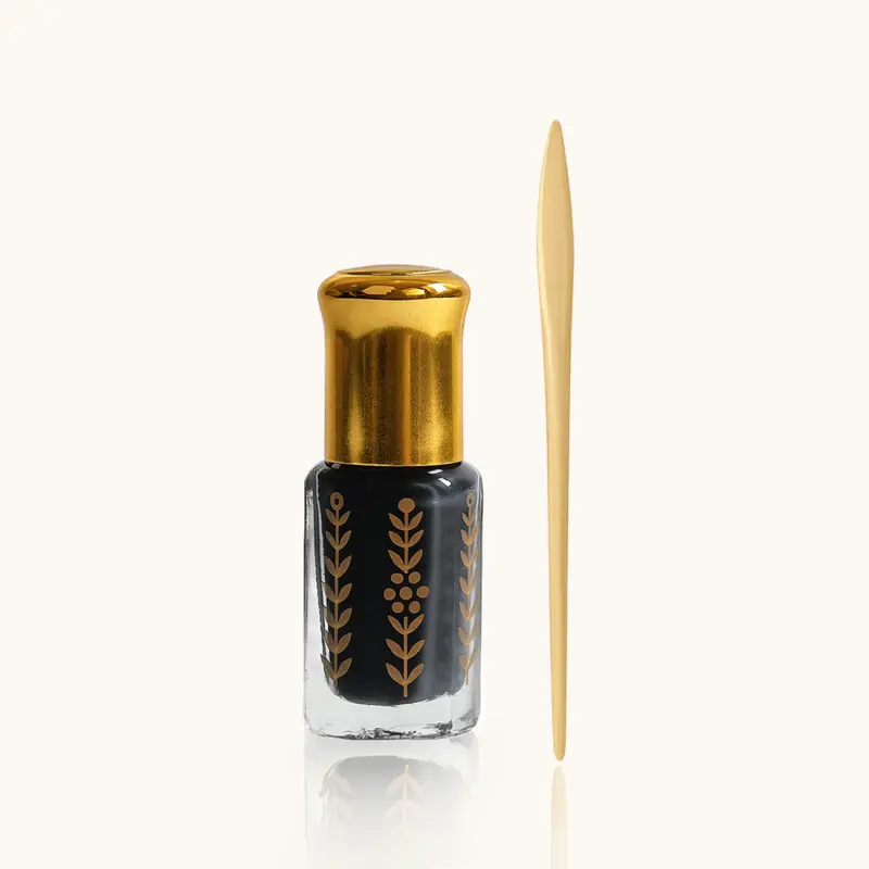 Moroccan Kohl Set | Natural Eyeliner Made with Almonds and Olive Oil | Applicator Included