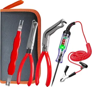 Electrical Disconnect Pliers Set  Automotive Electrical Tools & Connector  Kit with Hose Clamp Pliers, Wire Terminal Separator, and  Plug Connector