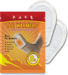Calentadores de pies con Adhesivo – Calentadores de Aire Naturales sin Olor de Larga duración – hasta 9 Horas de Calor  Full-body adhesive patches