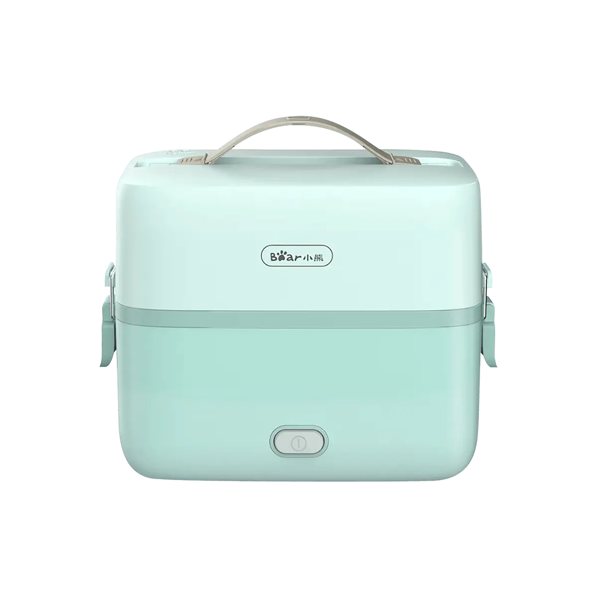 Bear Electric Lunch Box 1.2L, Dual Layer Food Warmer, Portable Steamer & Cooker, Plug-in Heating, Constant Temperature, Leakproof Bento Box for Travel & Office - DFH-B12E1