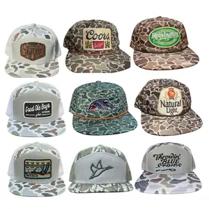 Full Limited Camo Trucker Hats Collection (13 Styles) | Premium Hunting Camo Mesh Snapback Hats | Deer, Duck, Outdoor, Western Cowboy, Fishing & Country Trucker Caps for Men