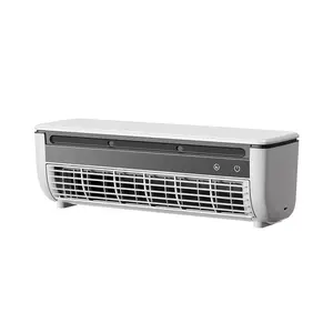 Saker Mini Air Conditioner Fan Portable Personal Air Cooler, Semiconductor Kitchen Cooling Fan with 2 Mist Ports, 6000mAh Cordless Desk Fan 3 Speeds for Home Office Cooking Small Room