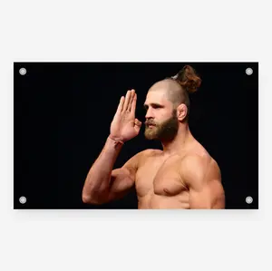 Jiri Prochazka UFC Inspired Fight Night Wall Flag Combat Sports Banner for Bedroom Octagon Gym Decor Gift for MMA Fans