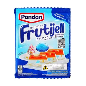 PONDAN Indonesian Jelly Powder Original Flavor 15g - Perfect for Fruit Desserts and Bubble Tea Toppings