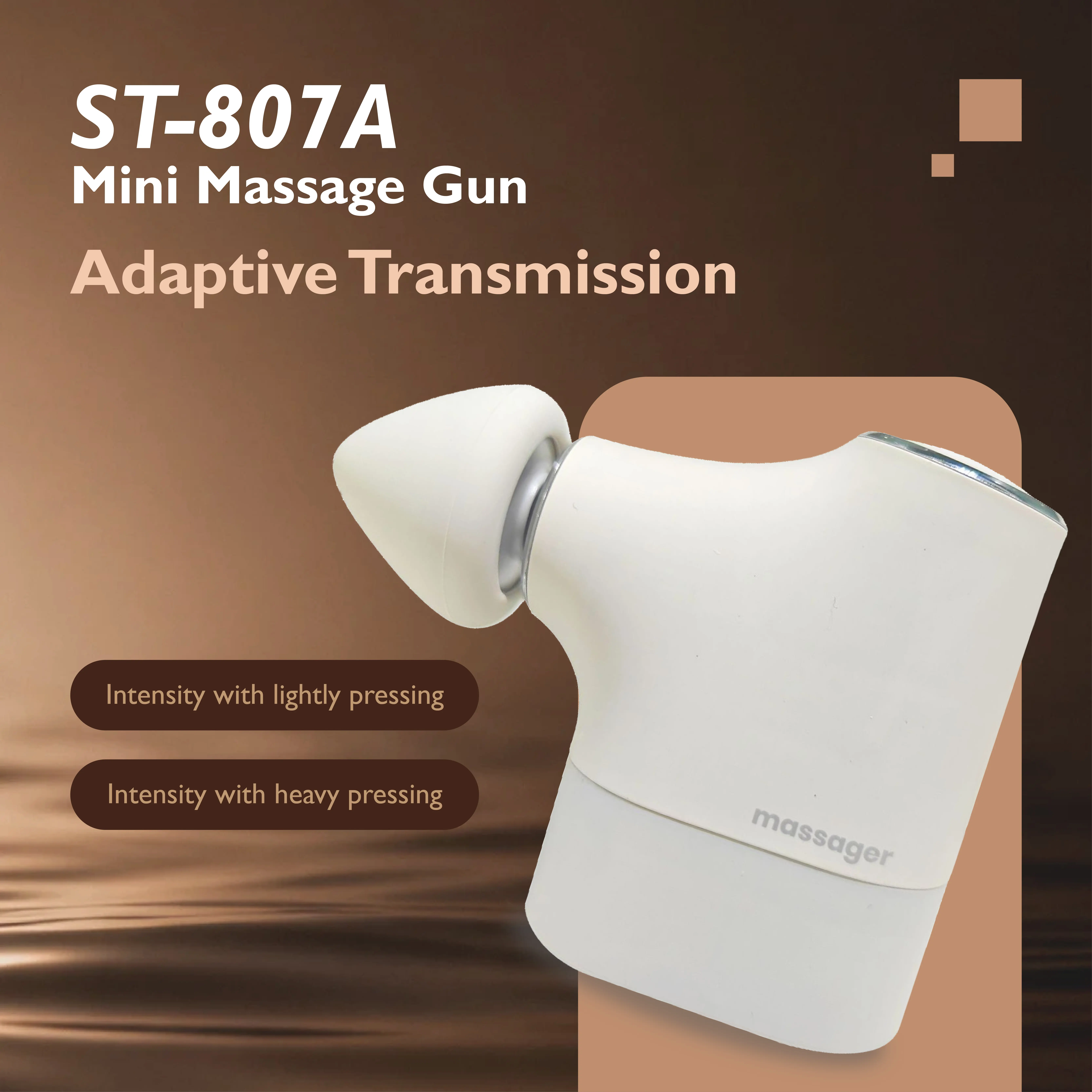 Mini Percussion Massage Gun for Deep Tissue Muscle Relief, Portable Handheld Body Massager with 5 Speeds, 3 Heads, USB Rechargeable for Desk & Camping, Batteries, Usb Port, Youth, Lightweight, On-The-Go, Handheld Use, Deep Relief