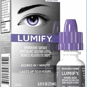 Bausch + Lomb, Bausch + Lomb Lumify Redness Reliever Eye Drops, 7.5 ml Contact Lens Solution