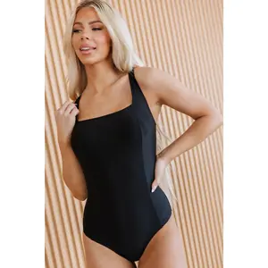 Jayden Square Neck One Piece Swim