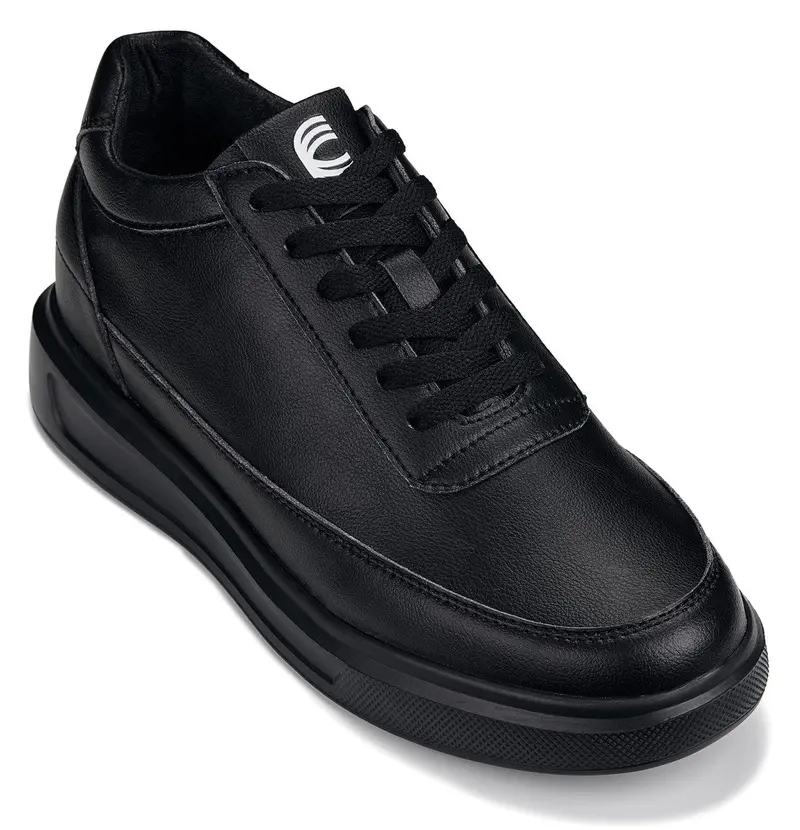 calto black elevator sneakers – 3.4 inches taller - TikTok Shop display picture 1