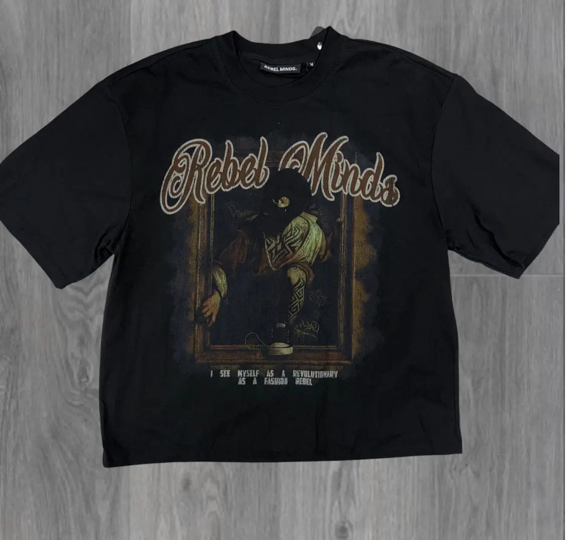 Rebel - Reborn T-shirt- Black - 116 z