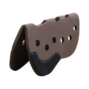 Brown Cola de Pato Orthopedic Carona Charra Ortopedica Brown Saddle Pad