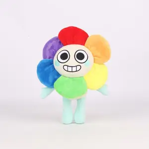 Dandy’s World Dandy Plush Toy Movie Stuffed Animals Cute Anime Doll Toys for Kids Birthday Gift Cartoon Scrap Pillow Horror Game Plushie Dolls Xmas Gifts