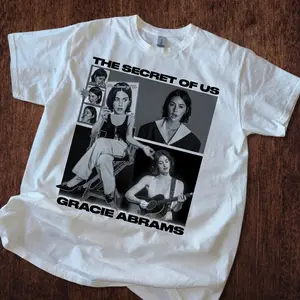 Gracie Abrams Vintage Shirt, Gra.cie Abrams New Album Shirt, The Secret Of Us Tour 2025 Shirt, Trendy 2025 Shirt