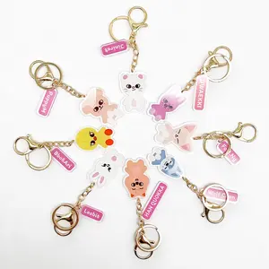 1 Piece,Skz Kpop Keychain, Cute Cartoon Anime Key Chain,Bag Charm, Car Home Decor, Fashion Accessory, Hwanghyun Felix Bangchan Changbin Han Seungmin in Leehnow, Birthday Gift,Celebrity Merchandise