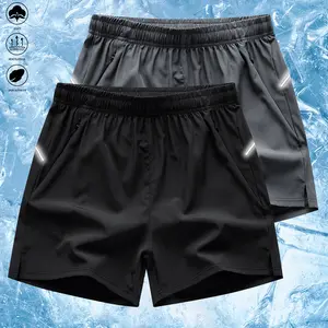 2 pack men's athletic shorts, solid color, perfect for holiday travel, light workouts, running & golf, unisex casual shorts (Sizes XXS - XXL)