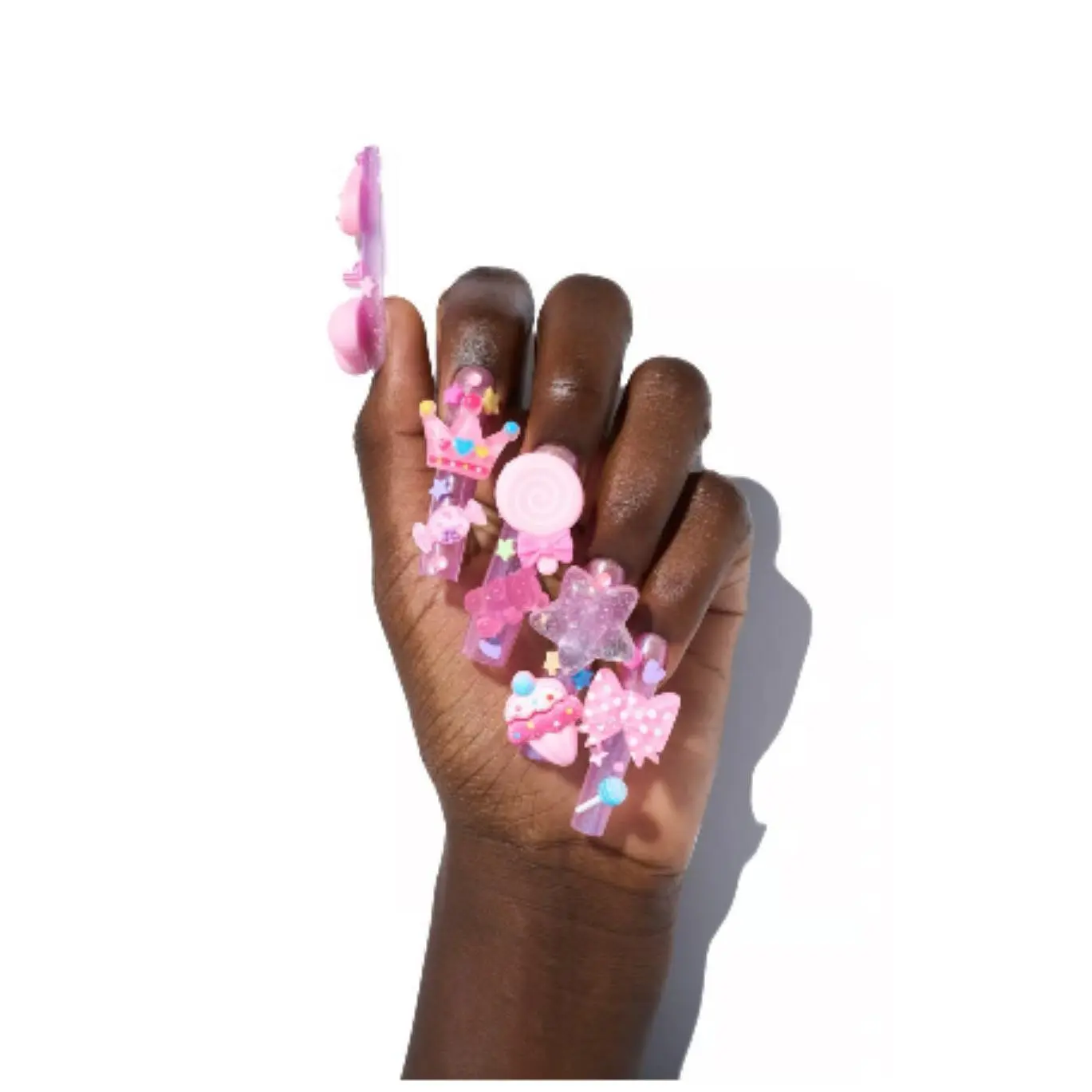 Limited Edition Pink Friday Luxurious Press On Nails KAWAII with adorable Designs and Colorful Accents