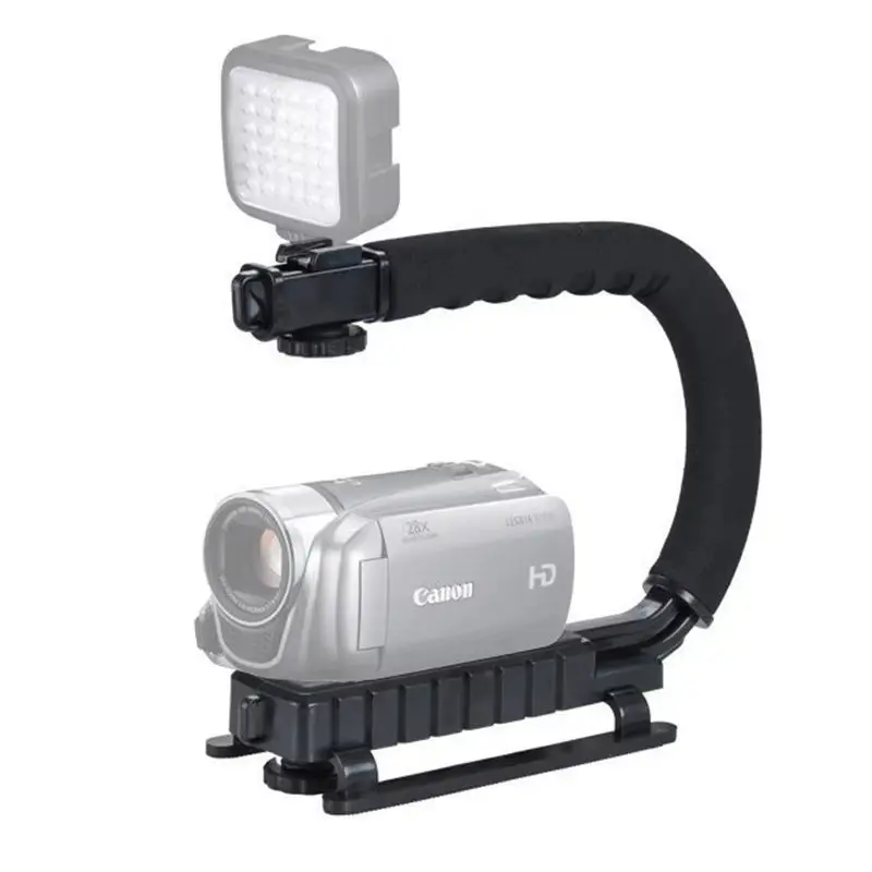 U-Shaped Camera Stabilizer Universal Handheld DV C-Frame Photography Gimbal Stabilizer for DSLR SLR DV Cameras Mobile Phone