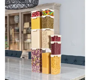 Sorbus Airtight Plastic Food Container Large Tall mix Combo3Pk