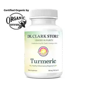 Turmeric, 500 mg 100 capsules