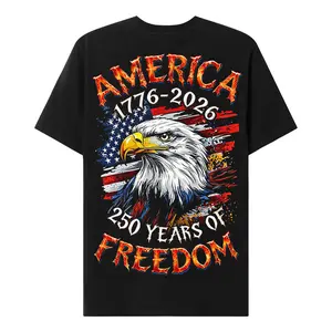 Chaosmoda Generation X America 250 Years Of Freedom Custom Year Skull T-shirt
