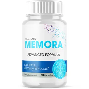 (1 Pack) Memora Advanced Nootropic Natural Brain Support 60 Capsules
