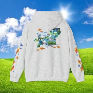Frutiger Aero: Unisex Hooded Sweatshirt, Cozy Apparel